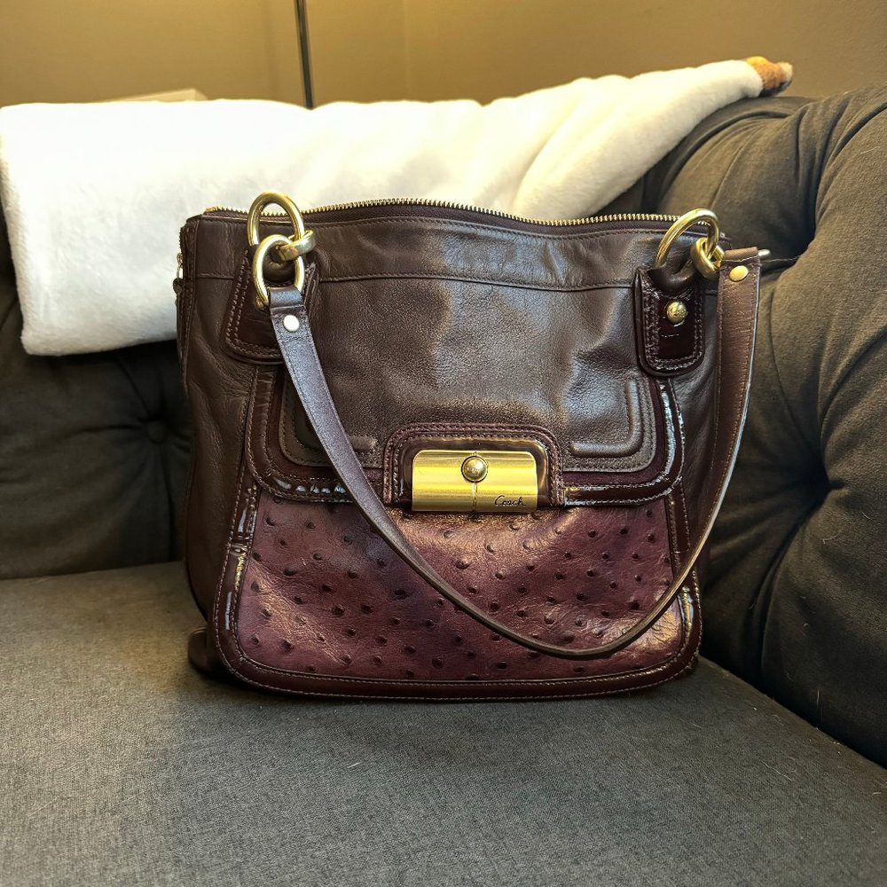 Vintage COACH Kristin Spectator N/S Expandable Shoulder Bag